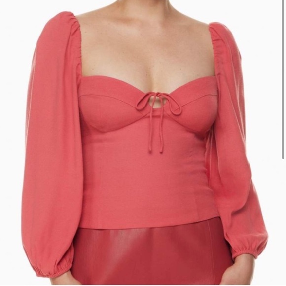 Aritzia Wilfred Novella Blous - Picture 2 of 6